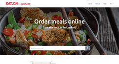 Desktop Screenshot of eat.ch